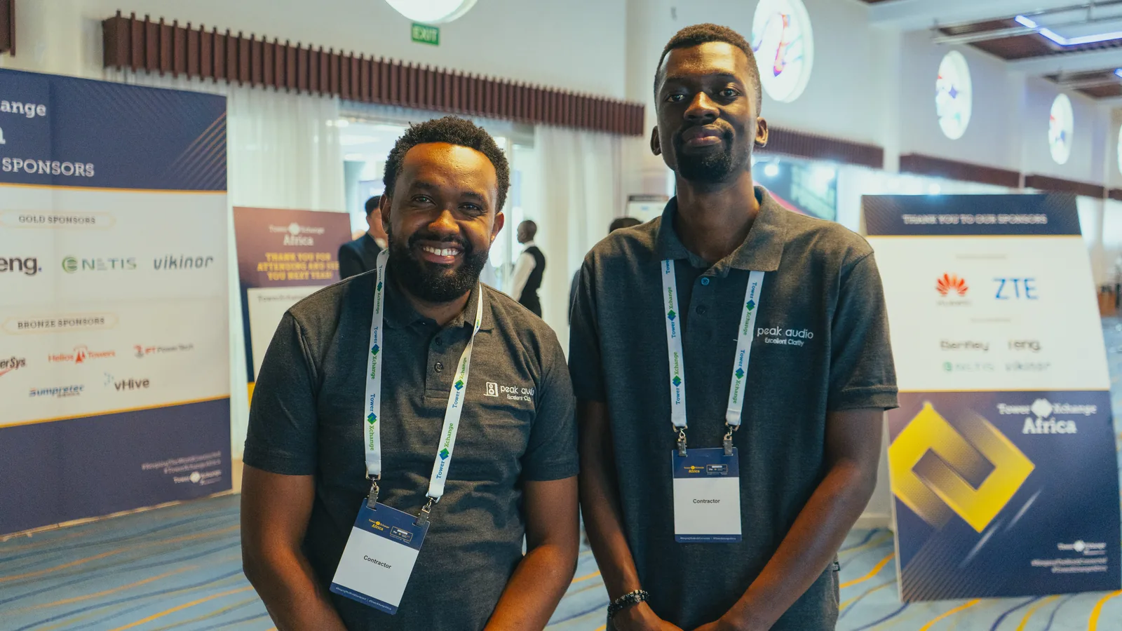 Peak Experience event production team in Kenya