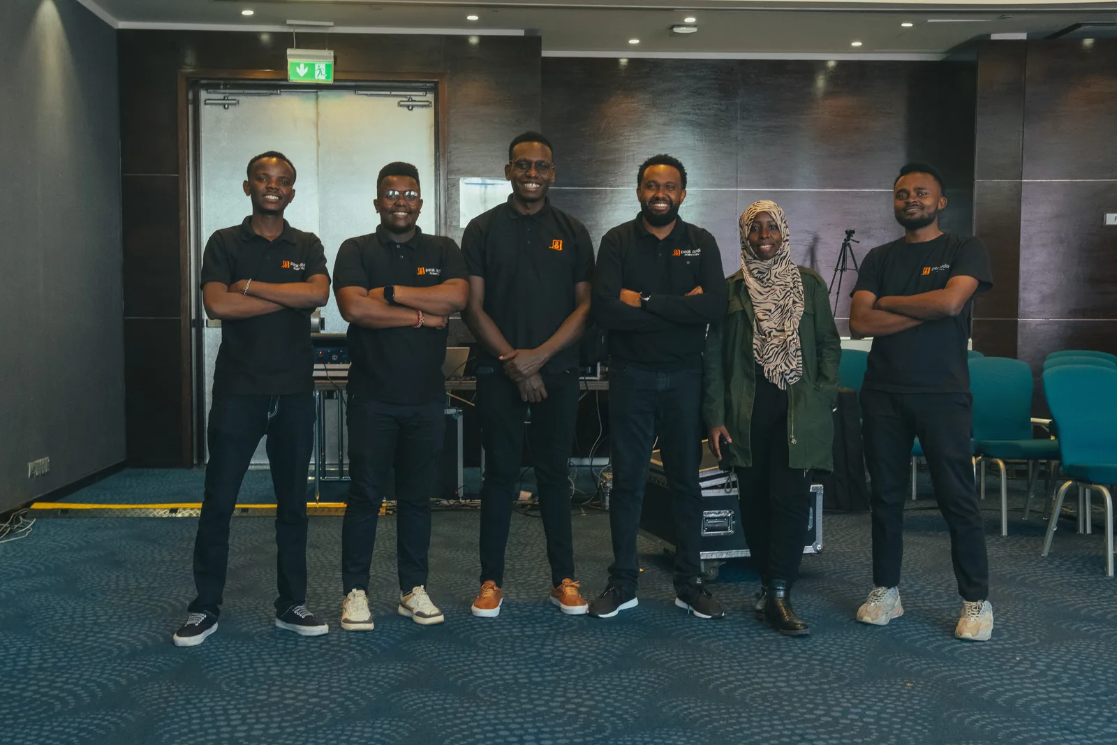 Peak Experience event production team in Kenya