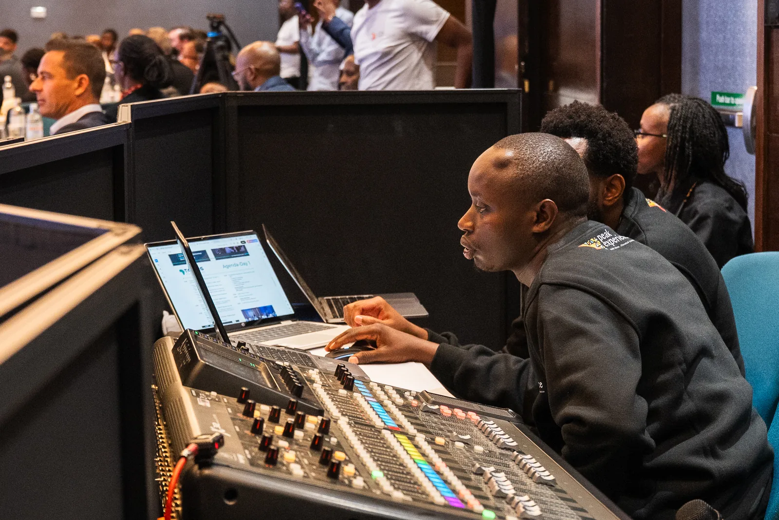 Peak Experience event production team in Kenya