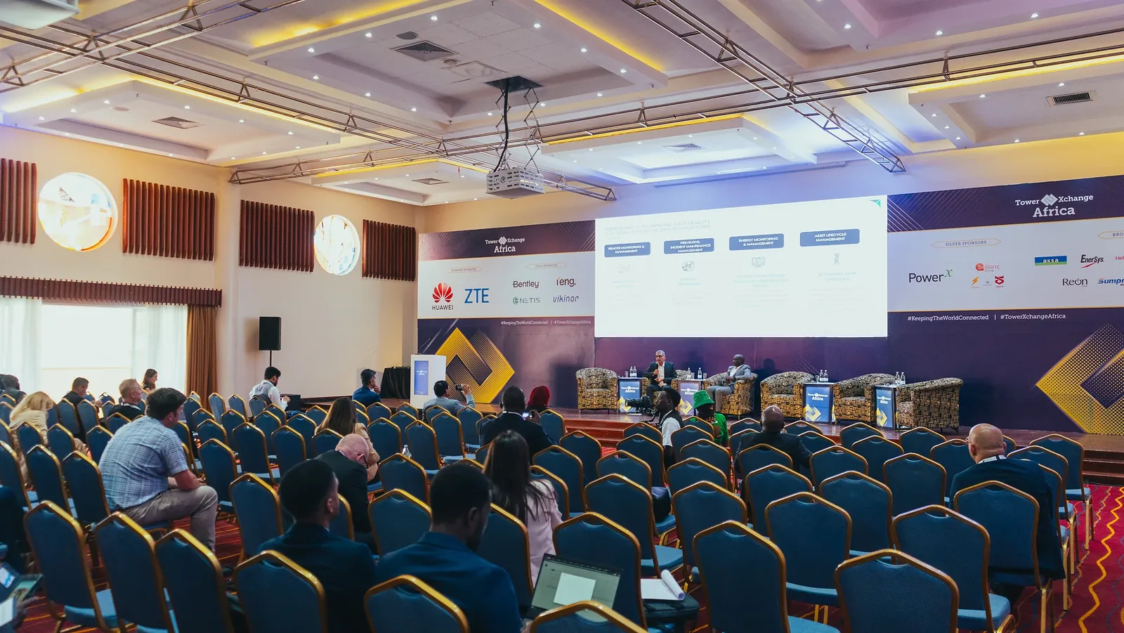 A diverse audience attending the Africa Fintech Forum in Nairobi, Kenya