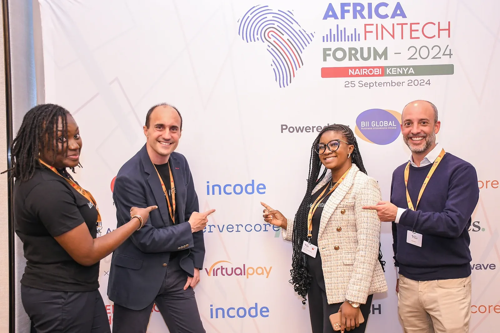 Guests connecting at an inclusive business event in Nairobi, Kenya